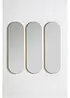 Lot de 3 miroirs à cadre doré, bonprix