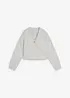 Sweat zippé en viscose mélangée, bonprix