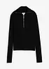 Rippshirt aus softem Viskose-Mix, bonprix