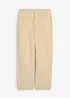 Pantalon barrel en velours côtelé, taille mi-haute, bonprix