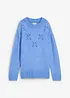 Grobstrick-Pullover aus weichem Woll-Mix, bonprix