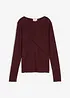Langarmshirt aus softem Viskose-Mix, bonprix