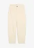 Pantalon barrel en velours côtelé, bonprix