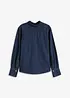 Jeansbluse mit hohen Manschetten, bonprix