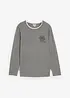 Langarmshirt in 2 in 1 Optik, bonprix