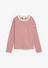 Langarmshirt aus schwerer Baumwolle, bonprix