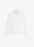 Sweat zippé en jersey milano confortable, bonprix