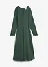 Robe midi à effet drapé, bonprix