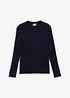 Pull en fine maille à torsades, slim, bonprix