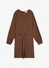 Robe courte et texturée en viscose extensible, bonprix