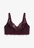 Bralette mit Stickerei, bonprix