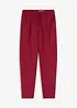 Pantalon en toile coupe barrel, bonprix