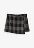 Kurzer Skort mit Schmuck-Knopf, bonprix
