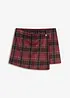 Kurzer Skort mit Schmuck-Knopf, bonprix