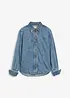 Jeansbluse aus reiner Baumwolle, bonprix