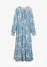 Maxikleid aus feinem Viskose-Mix, bonprix