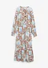 Maxikleid aus feinem Viskose-Mix, bonprix
