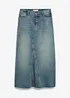 Jeansrock, Mid Waist, Maxi Length, bonprix