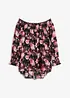 Blouse plus longue au dos, bonprix