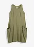 Baumwoll-Jerseykleid mit Taschen, bonprix