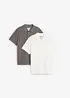 Lot de 2 polos manches courtes, bonprix