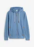 Sweat zippé à capuche, bonprix