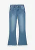 Jean flare taille mi-haute, bonprix