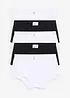 Lot de 5 boxers avec coton doux, bonprix