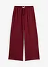 Pantalon jogger en crêpe texturé, bonprix