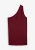 Top en maille asymétrique en viscose mélangée, bonprix