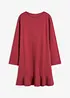 Robe courte à base volantée en jersey Milano, bonprix