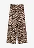 Pantalon palazzo en satin fluide, bonprix