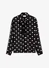 Blouse à lavallière, bonprix