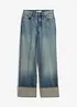 Jean droit, taille haute, bonprix
