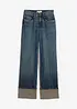 Jean droit, taille haute, bonprix