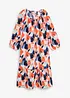 Robe-tunique en crêpe gaufré, bonprix