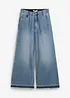 Jean large taille haute, raccourci, bonprix