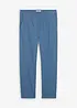 Regular-Fit Bundfaltenhose aus Baumwoll-Twill, Straight, bonprix