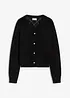 Ajour-Strickjacke aus Baumwolle, bonprix