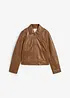Veste en cuir, bonprix