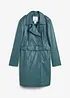 Trench-coat en cuir, bonprix