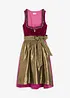 Dirndl avec velours, longueur midi (ens. 2 pces), bonprix
