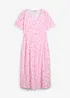 Robe midi en jersey coton, bonprix