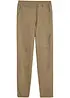Pantalon twill garçon thermo et taille extensible, Loose Fit, bonprix