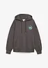 Sweat à capuche 100% coton, bonprix