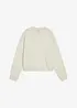 Sweat oversize 100% coton, bonprix