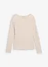 T-shirt manches longues en tissu léger, bonprix