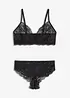Brassière et slip brésilien ouvert (Ens. 2 pces.), bonprix