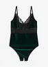 Samtbody ouvert, bonprix