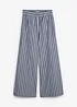 Pantalon palazzo 100% coton, bonprix